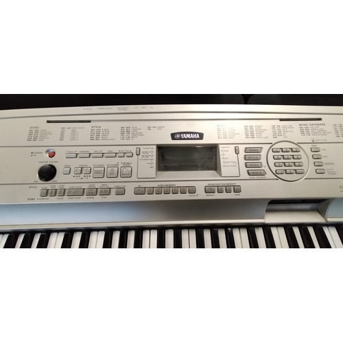 294 - Yamaha Portable Grand electric piano with power supply