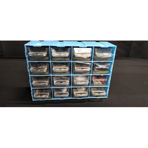 52 - Collection of fossils, semi precious and agate stones in drawers