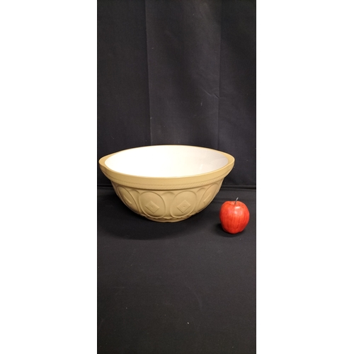 55 - Very large T.G Green mixing bowl. Measures 18 x 41.5 cm