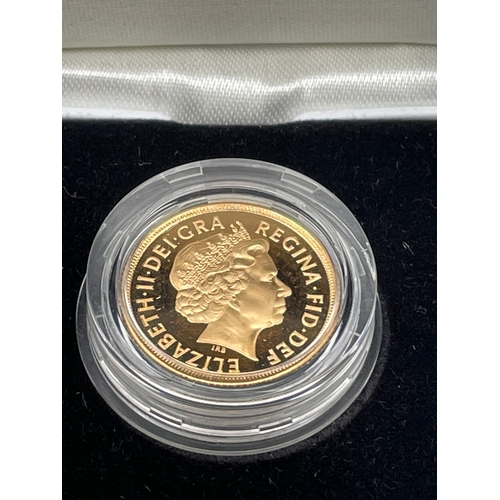 11 - Ltd Edition 2006 22Ct Gold Proof Sovereign With Certificate of Authenticity In Original Presentation... 