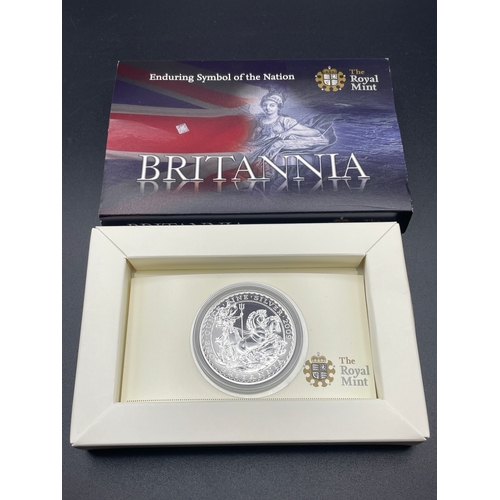 15 - 1oz Fine Silver 2009 Britannia £2 Proof Coin Uncirculated