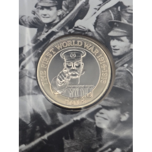 20 - 100th Anniversary of the First World War - Out Break UK £2 Uncirculated coin.
Still sealed in origin... 