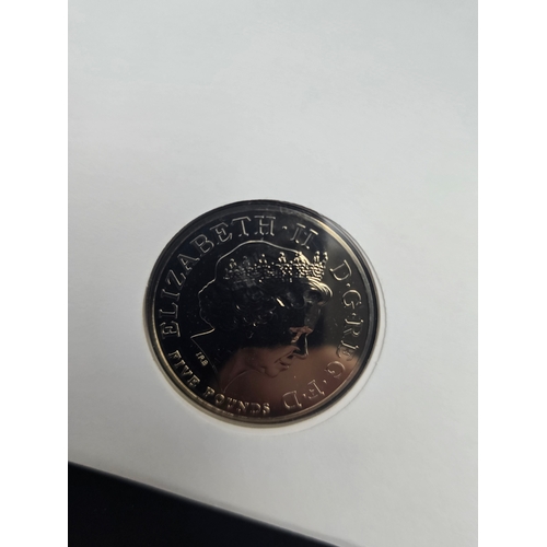 23 - Her Majesty Queen Elizabeth II 80th Birthday 1926-2006. £5 coin.  No.06507 of 10,000