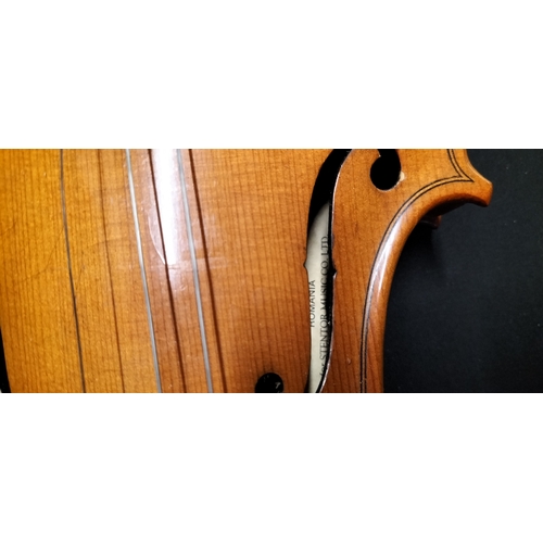 109 - Andreas Feller violin and bow in a hard case