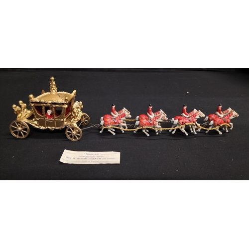 183 - Johillco Coronation Series 10 piece Royal coach