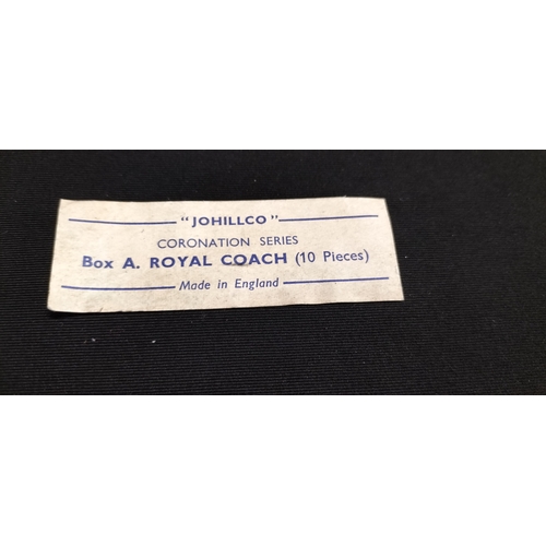 183 - Johillco Coronation Series 10 piece Royal coach