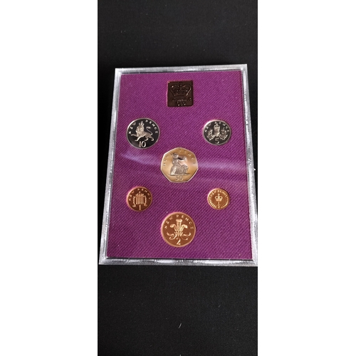 268 - 1980 Royal Mint United Kingdom proof coin collection