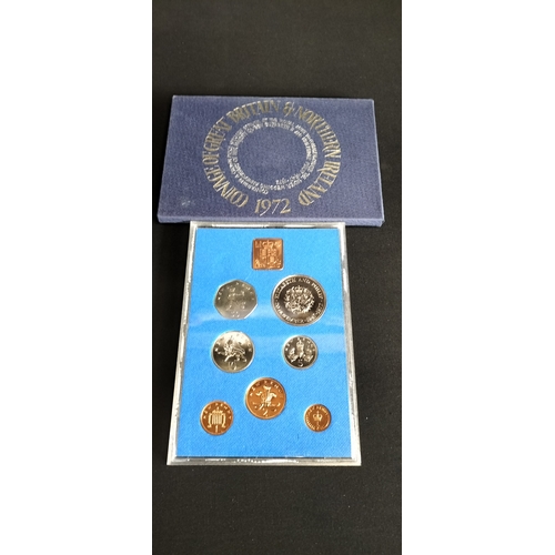 272 - 1972 Royal Mint United Kingdom proof coin collection