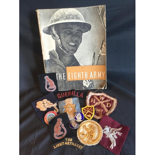159 - COLLECTION OF WW2 BOOK & PATCHES