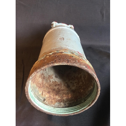 163 - WW2 D-DAY FOUND IN NORMANDY FRANCE NAVY COMMANDO BEACH LANTERN CONDITION AS SHOWN