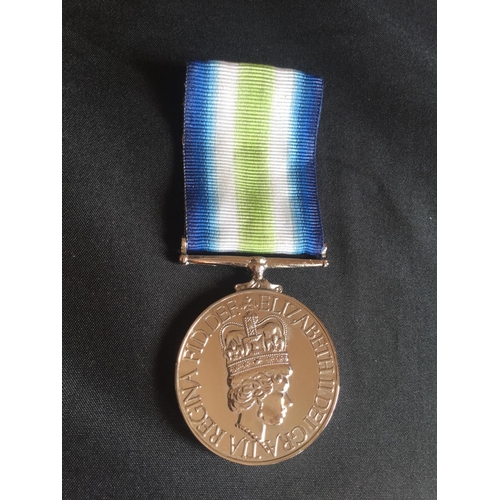 72 - FULL SIZE FALKLAND WAR SOUTH ATLANTIC WAR 1982 MEDAL WITH RIBBON COPY