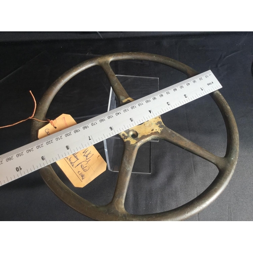 79 - WW1 ORIGINAL ROYAL ARTILLERY FIELD GUN WHEEL