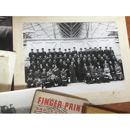 86 - INTERESTING LOT OF ORIGINAL WW1 AND WW2 PAPER EPHEMERA BOOKS ETC