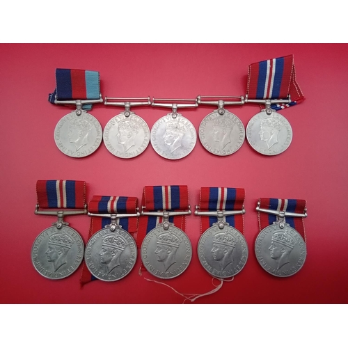 107 - 10 x 1939 - 1945 WW2 Medals