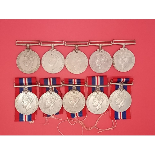 108 - 10 x 1939 - 1945 WW2 Medals