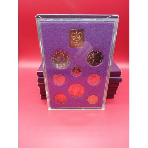 155 - 7 x 1970 British Coin sets