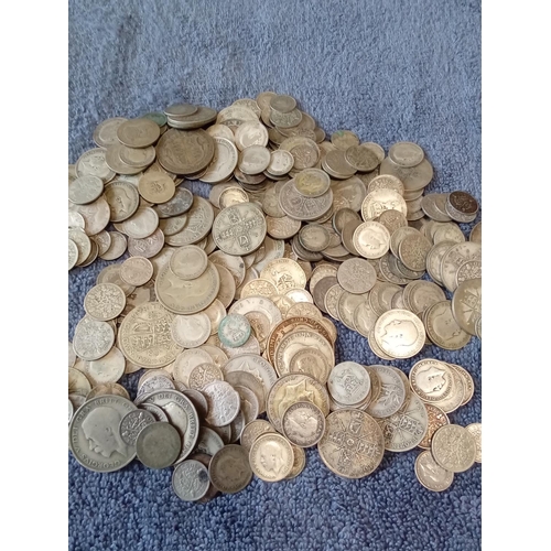 160 - George V 50% silver coins 1209 grams