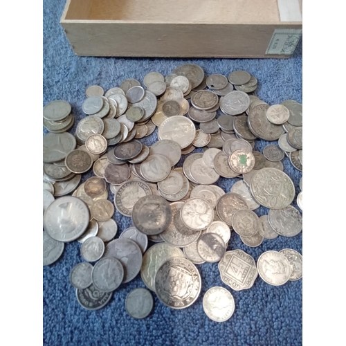 163 - Colonial silver coins 840 grams