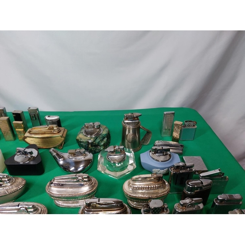 177 - Collection of vintage table lighters