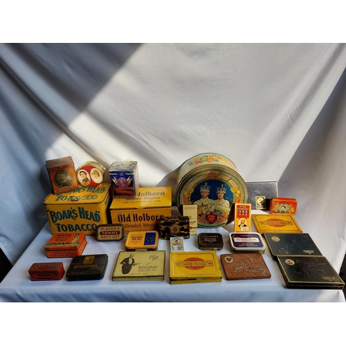 193 - Collection of vintage tins