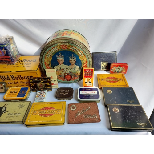 193 - Collection of vintage tins