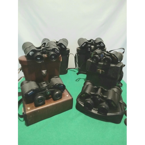 196 - Various binoculars