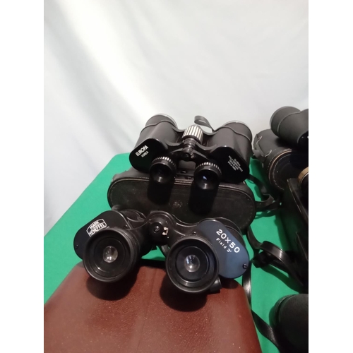 196 - Various binoculars