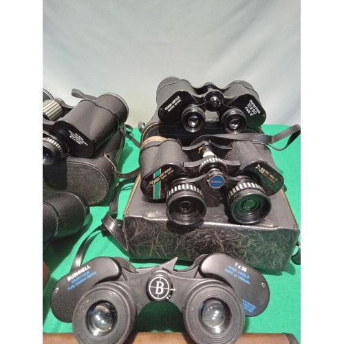 196 - Various binoculars