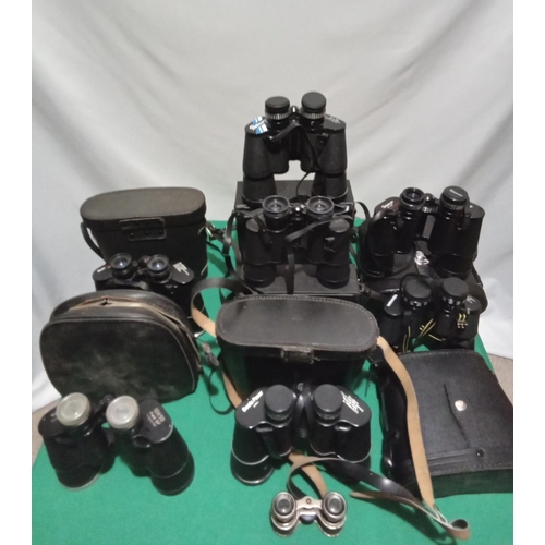 197 - Various binoculars