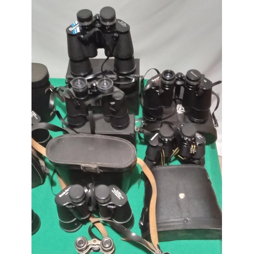 197 - Various binoculars