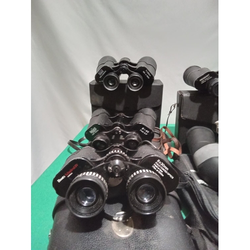 198 - Various binoculars