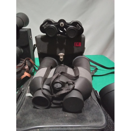 198 - Various binoculars