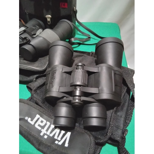 198 - Various binoculars