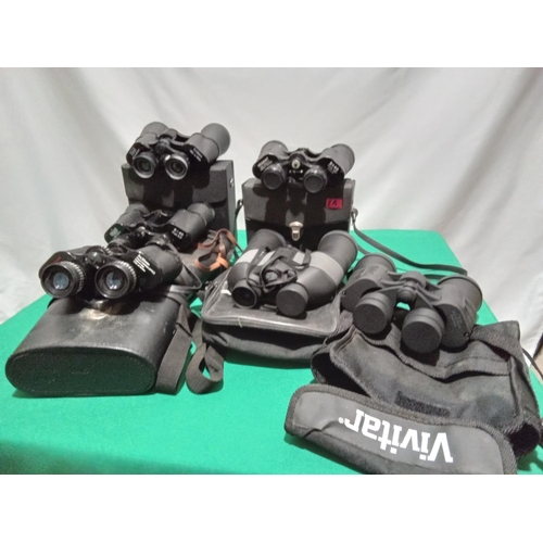 198 - Various binoculars