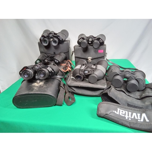 198 - Various binoculars