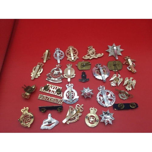 41 - Collection of 28 various military badges