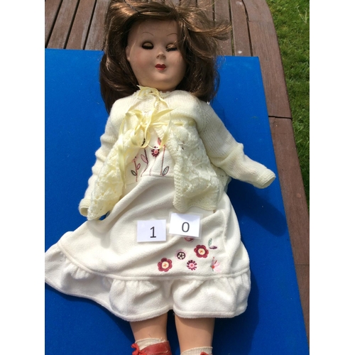 109 -  2 german composition 24 dolls est 20-40