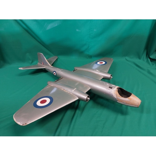 26 - Rare 1960's large RAF Canberra bomber recognition model aircraft