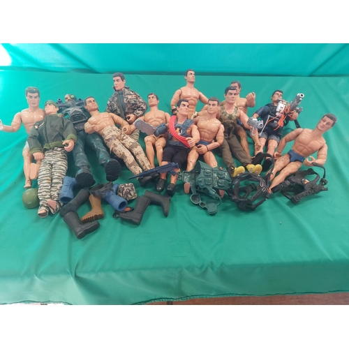 30 - Collection of Action Man figures and items