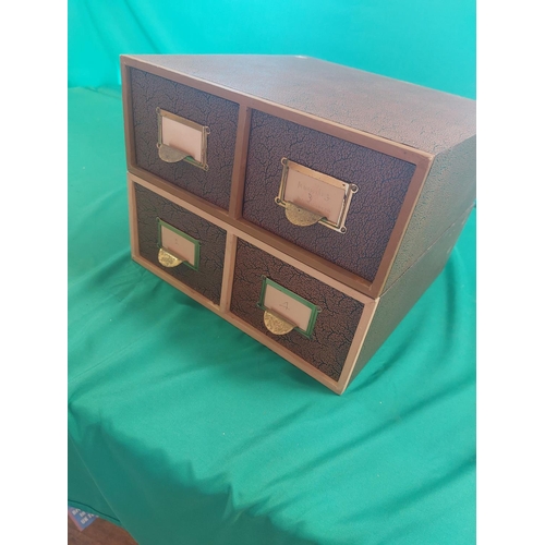 73 - Set of 4 filing draws