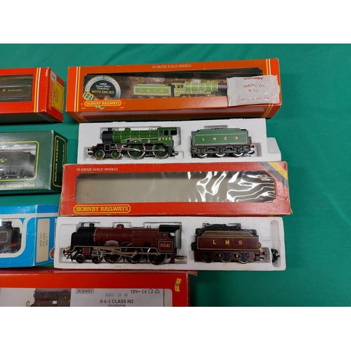 8 - 6 OO gauge engines 4 x Hornby 1 x Airfix 1 x replica railways. Mint condition