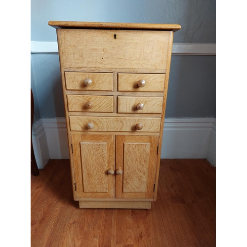 137 - Sewing cabinet