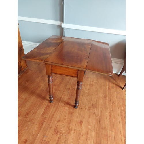 138 - Antique drop leaf table