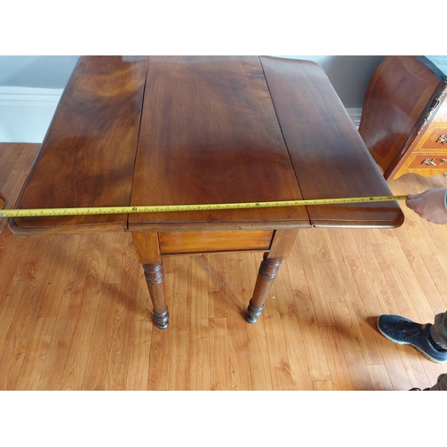 138 - Antique drop leaf table