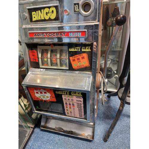 145 - 1970's Aristocrat Elite one armed bandit fruit machine