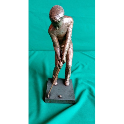 150 - Statue of a golfer