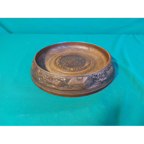 165 - Carved bowl of the Upper Canada Village