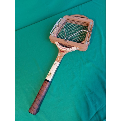 183 - Vintage Regent Junior pro wooden tennis racket with original strings