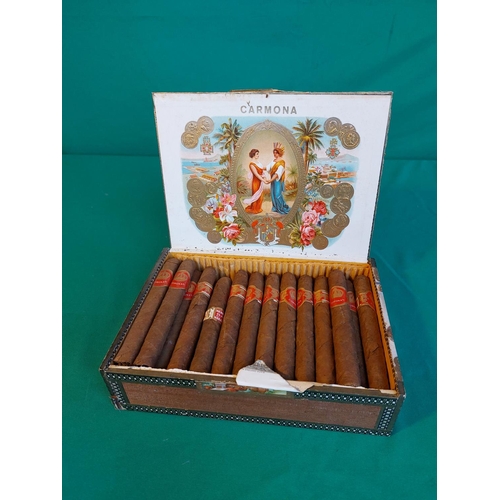 184 - Carmona cigars and original box.