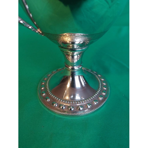 30 - Hallmarked silver Victorian chalice dated 1874 by John Septimus Beresford of London. 500 grams